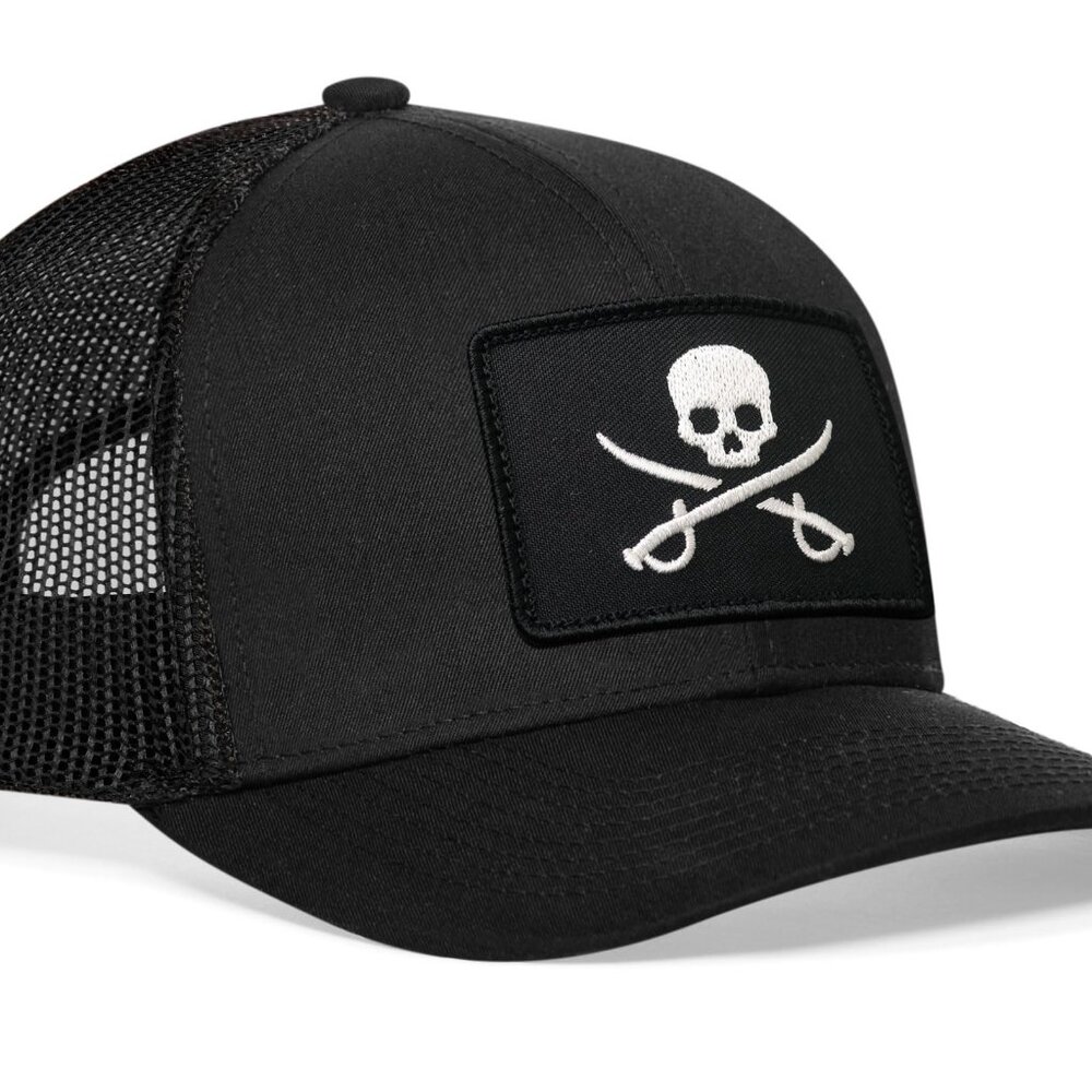 Trucker Hat Mesh Snapback Adjustable Baseball Cap… - image 1